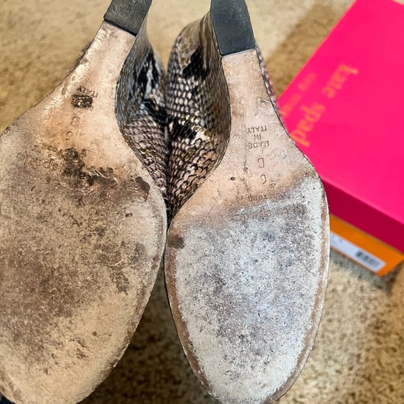 Kate Spade Python Wedges - Picture 5 of 5